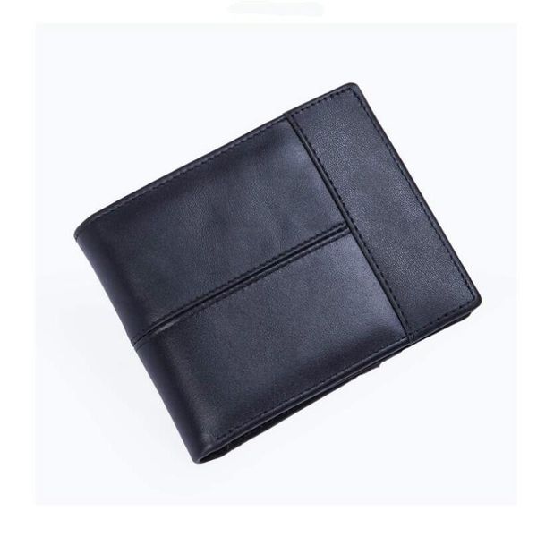 

wallets kujing wallet quality leather men multi-card business fashion short men's casual, Red;black