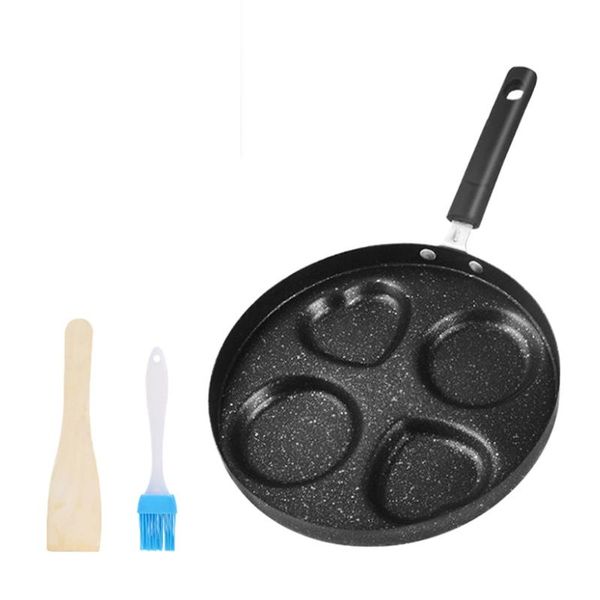 

pans non-stick egg pan frying waffle multipurpose heart shape (assorted color)