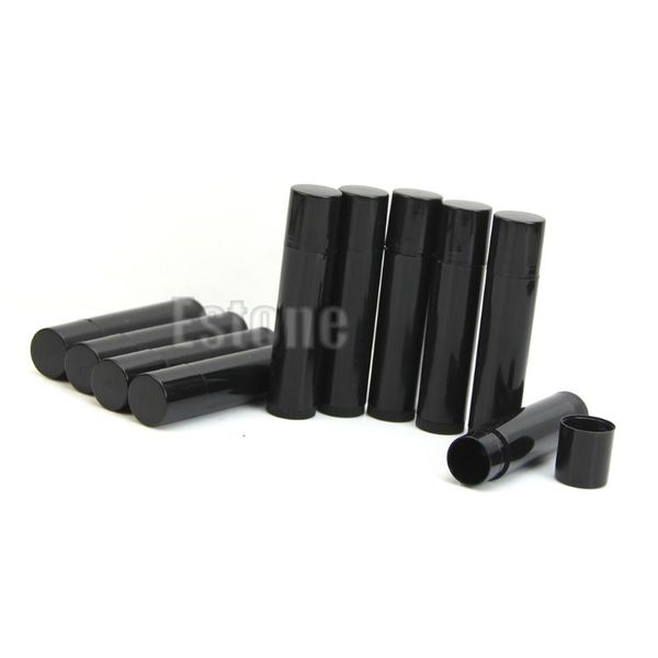 

storage bottles & jars 50pcs 5ml cosmetic empty chapstick lip gloss lipstick tube + cap container