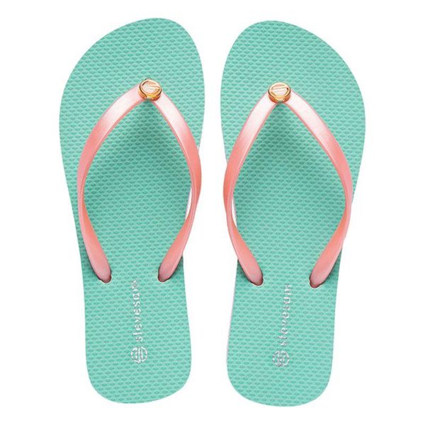 

women ocean style beach flip-flops starfish sailboat summer flat sandal slippers q1fe, Black