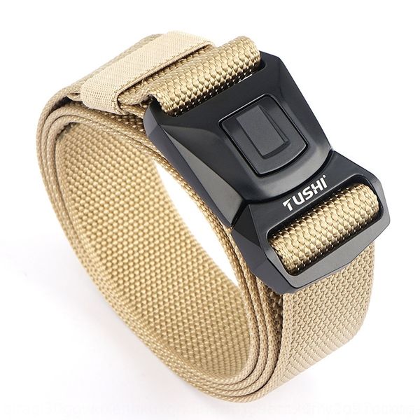 

tjsl eniu3.8 releas belts eoutdoor eniu3.8 quick break outdoor safety safety quick dry pure nylon as training belt, Black;brown