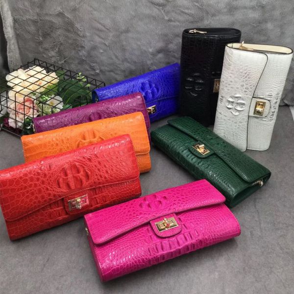 

evening bags new style crocodile shoulder