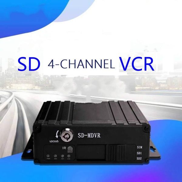 

card high-definition vehicle mounted aerial video recorder mdvr 720p simulation coaxial passenger car monitoring host cctv systems
