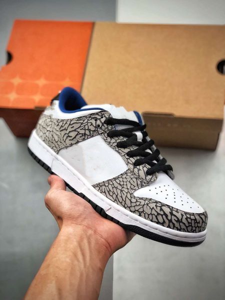 

dunk breathable running shoes for men and women white size40.5-46