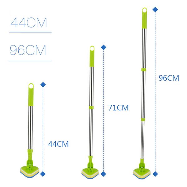 Набор чистящих щеток для ванной комнаты, ванны, дома, инструмент для чистки, длинная ручка, телескопическая сменная губка, скрубберная щетка для туалета 2108312203