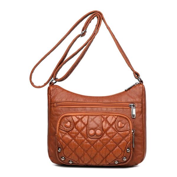 

evening bags vintage women bag fashion brand women's leather messenger designer shoulder handbag large ladies purse