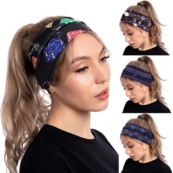 

hair accessories cotto comfortable sports hairband headband for women elastic bands turban girls headwrap