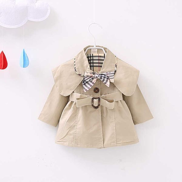 

girls' windbreaker coat 1-2-3-4 year old girls' waist coat new special price, White