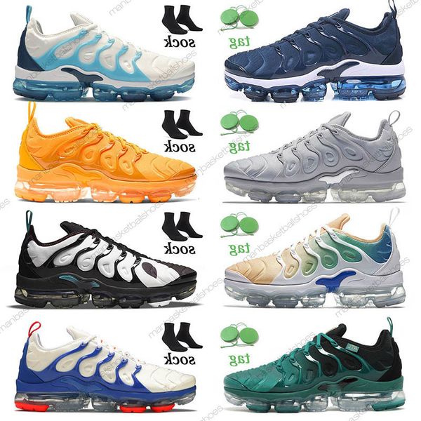 

2022 tn plus running shoes mens light bone summer sunset cargo khaki black noble red pink purple gradint bubblegum womens sneakers