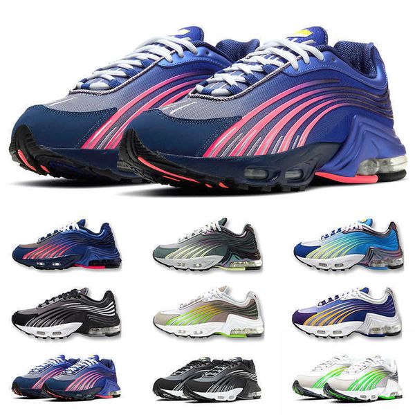 

tn plus 2 ii tuned running shoes mens trainers chaussures triple white black royal blue green og neon womens sneakers sports