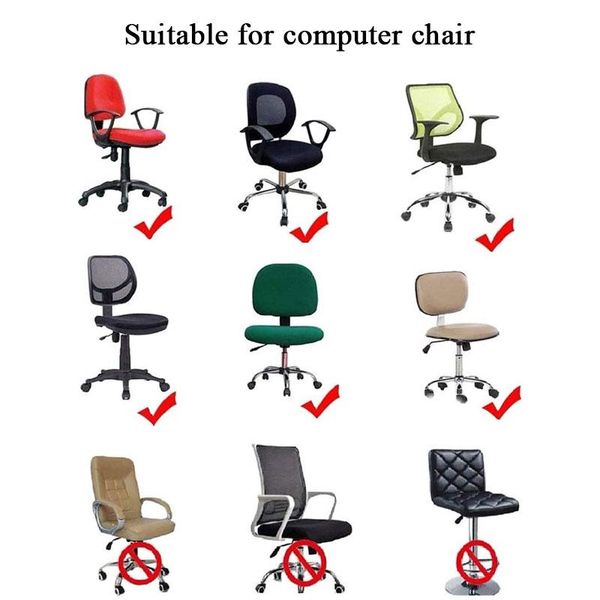 

chair covers computer stretch cover multicolor clean home seat cushion polyester material fashion decor accessories supply