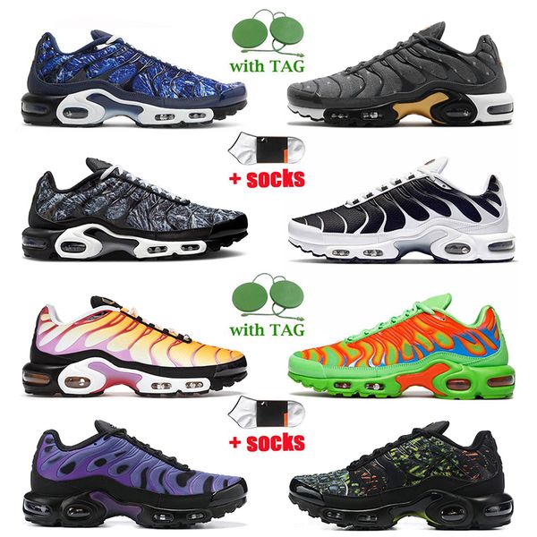 

mens womens plus tn running shoes tns se tuned cushion og sneakers midnight navy university blue red shattered ice black white fashion train