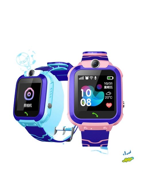 

2020 new smart watch lbs kid smartwatches baby watch for children sos call location finder locator tracker anti lost monitor+box