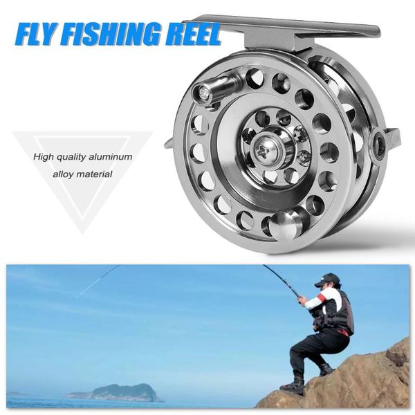 

50mm/60mm full ice aluminum fishing reels gear ratio 1:1 for tackle right hand baitcasting