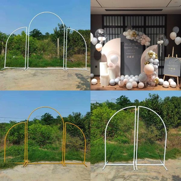 

party decoration outdoor lawn door wedding reception welcome backdrops flower arch birthday celebration balloon stand floral billboard holde