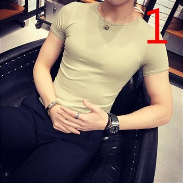 

short-sleeved t shirts t-shirt korean version of the lapel men's compassionate trend half sleeve ei9v, White;black