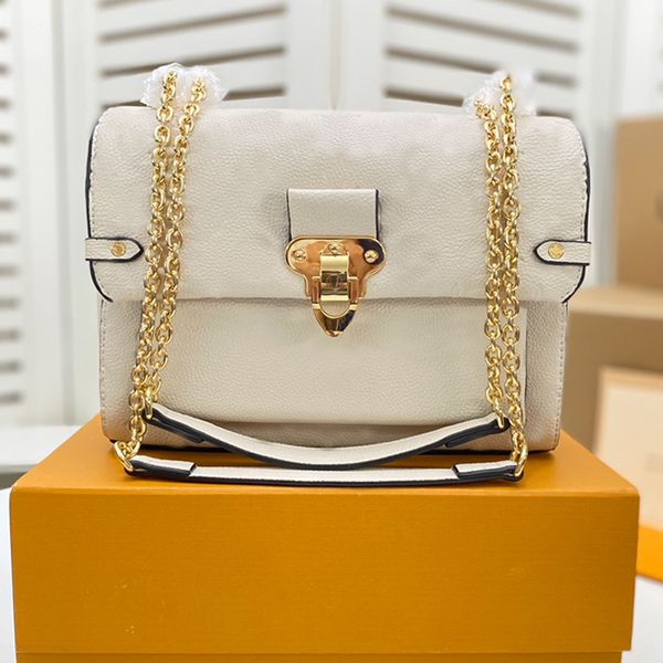 

embossed real leather handbag purse old flower soft flap messenger bag adjustable chain shoulder bag hasp wallet high quality