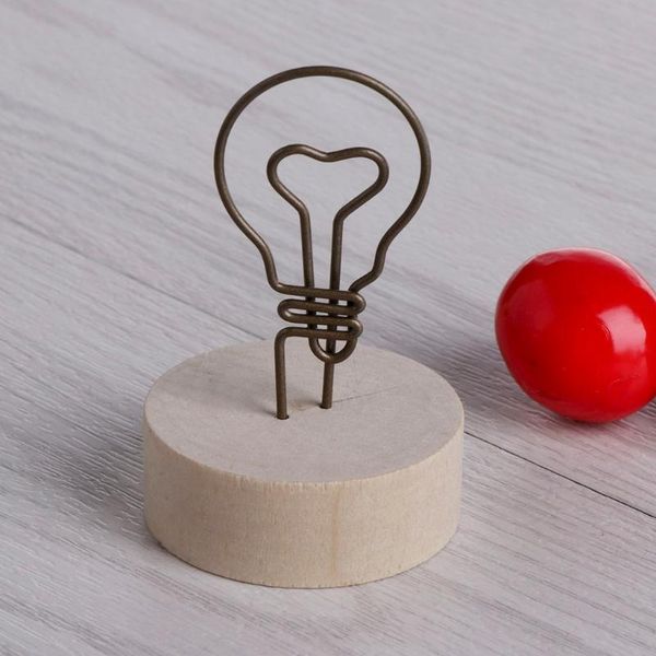 

frames round creative decoration article iron wood picture frame card po clip name