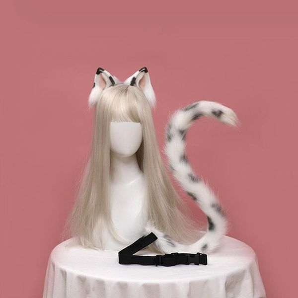 

other event & party supplies cute milk cat ears tail handmade anime accessories cosplay halloween masquerade ball props women adults childre