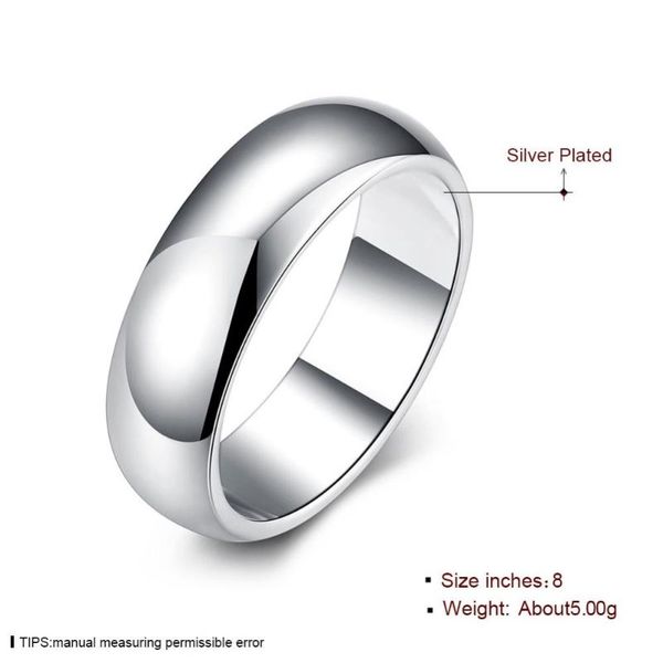 

cluster rings 925 sterling silver fashion simple round circle for women party jewelry size 5 6 7 8 9 10, Golden;silver