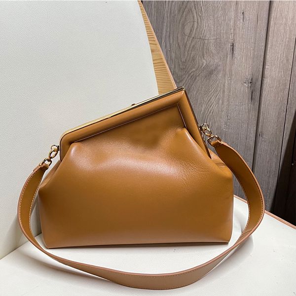 

luxury first clutch tote bag large small leather famous designer handbag classic flower shoulder strap women's men wallet to quality fa