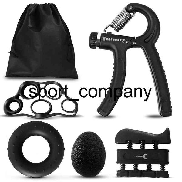 

adjustable hand grip set strengthener forearm wrist trainer kit finger exerciser 22-132lbs