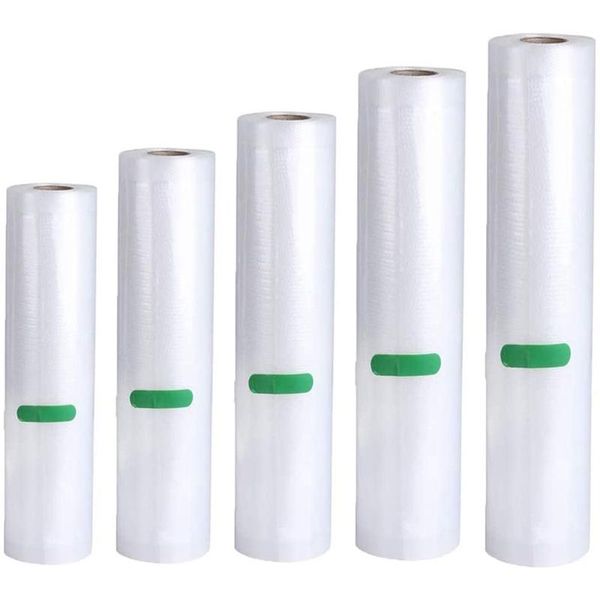 

food savers & storage containers vacuum bags for saver seal a meal , heavy duty commercial grade(5 rolls)