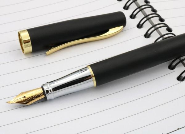 

fountain pens high golden classic 209 matte black gift 1.0mm calligraphy pen