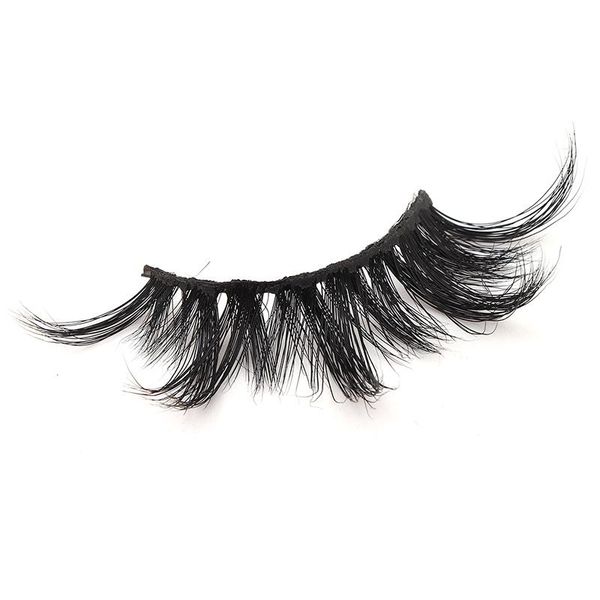 

false eyelashes 25mm long natural mink handmade eye lashes date make-up 3d fake