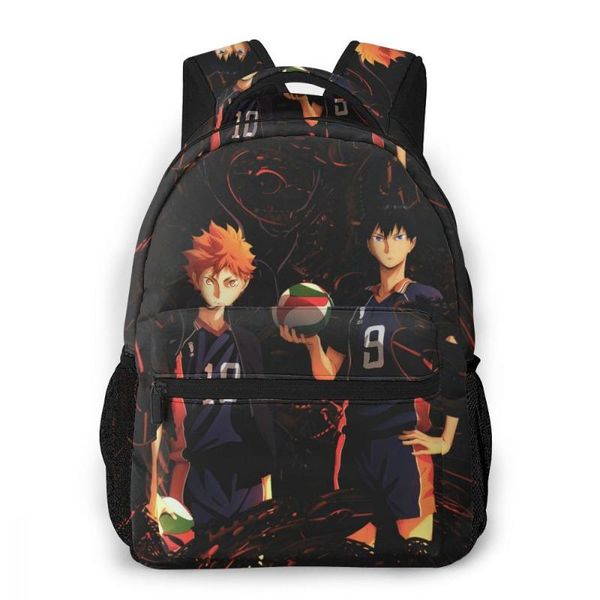 

backpack haikyuu for girls boys travel rucksackbackpacks teenage school bag