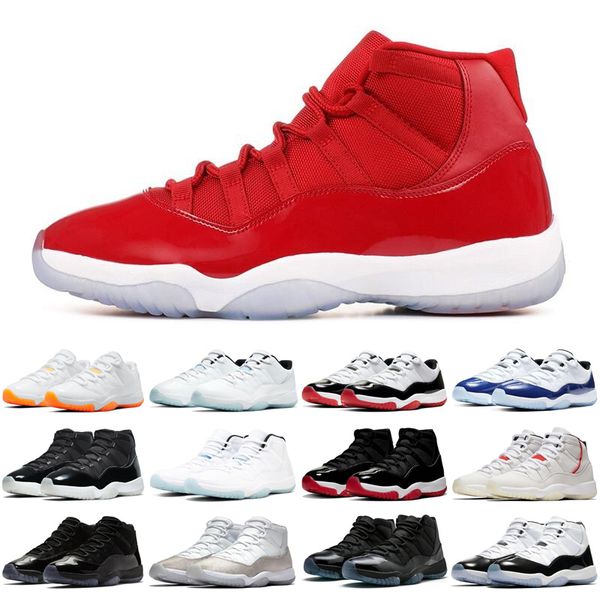 

bright citrus 11 11s jumpman men women basketball shoes jubilee cool grey legend blue low space jam mens trainers sports sneakers size 5.5-1