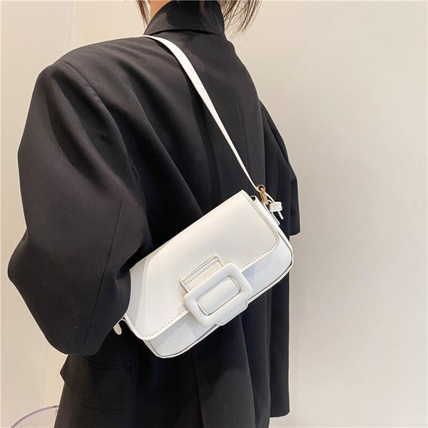 

evening bags ins korean luxury women's handbag pu leather quality messenger crossbody bag casual fashion classic shoulder