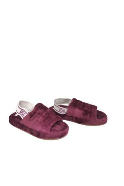 

slippers blp shaggy home slipper, Black