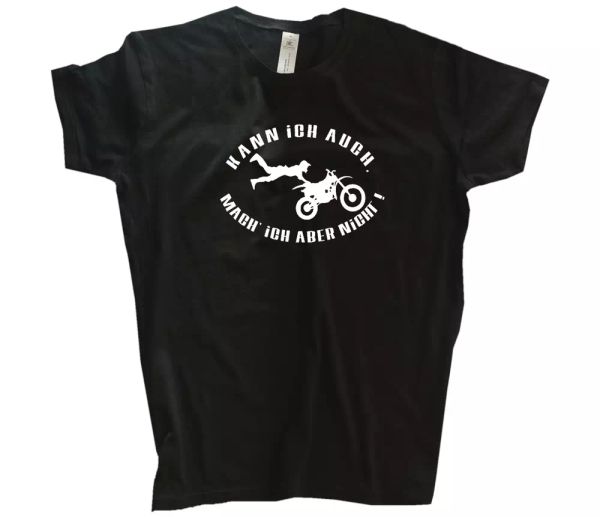 

can i also-mach i but not ii-supercross motocross mx t-shirt s - 3xl, White;black