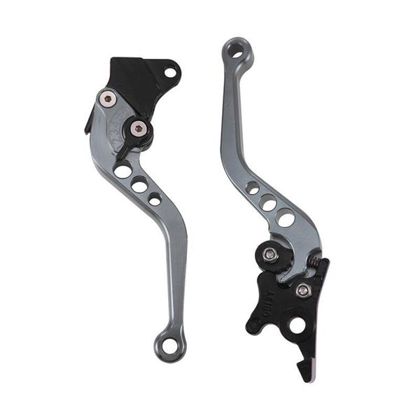 

motorcycle brakes 2pcs durable brake handle cnc alloy clutch lever fit for motorbike modification