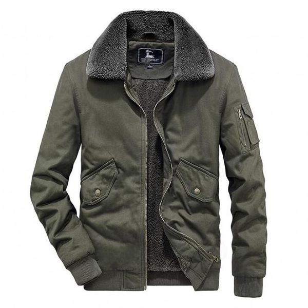 

men bomber jacket autumn and winter warm men's baseball jackets fleece casual tactical outerwear thick male coat large size m-5xl, Black;brown