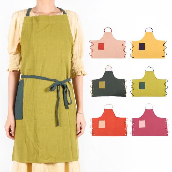 

aprons japanese dress pinafore home cooking florist cute apron kitchen accessories garden cafe working art gardening paint