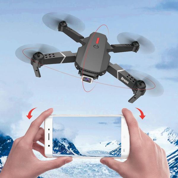 

drones mini folding uav children 4k hd aerial rc aircraft four-axis drone kit follow me 12+y helicopter cn