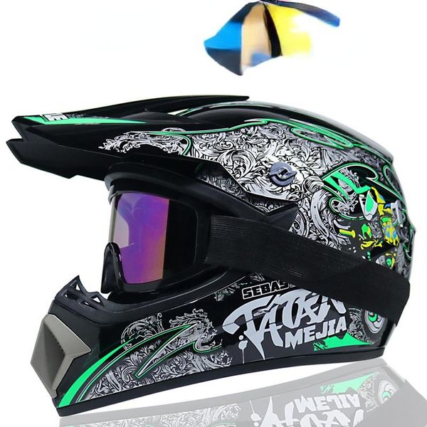 

motorcycle helmets full face motocross off road racing helmet motorbike atv dirt bike capacete moto