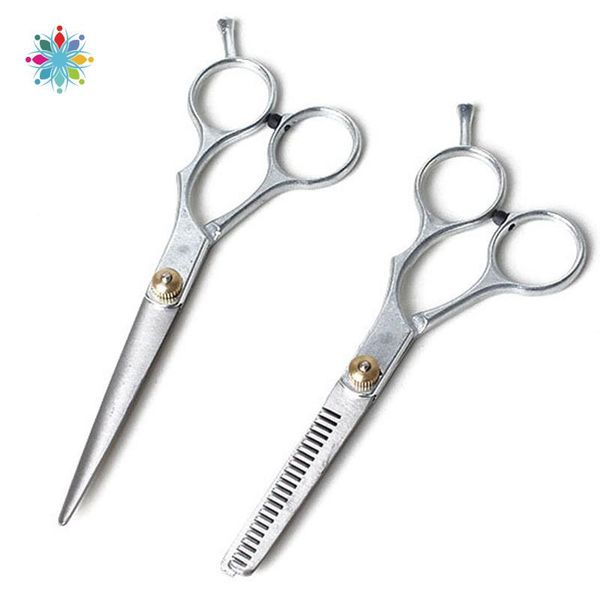 

hair scissors 1pcs professional stainless steel barber cutting&thinning scissor shears hairdressing care tool shear tls