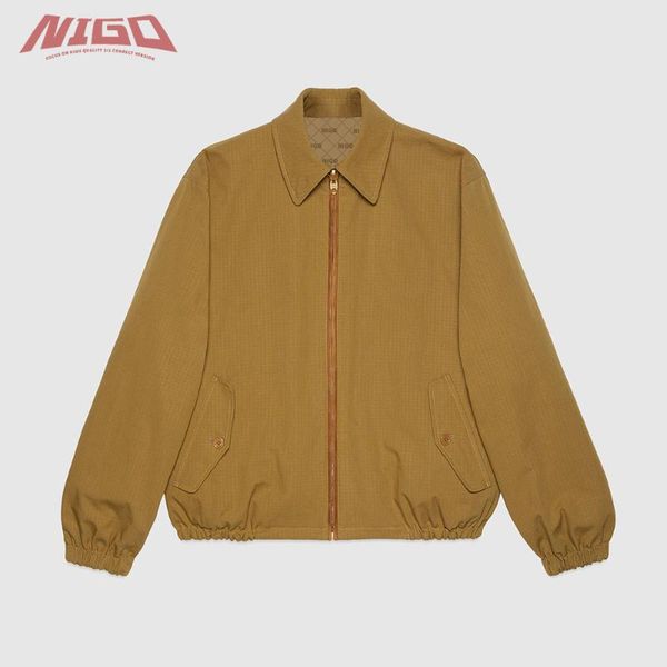 

men's trench coats nigo 21ss g reversible jacket #nigo7339, Tan;black