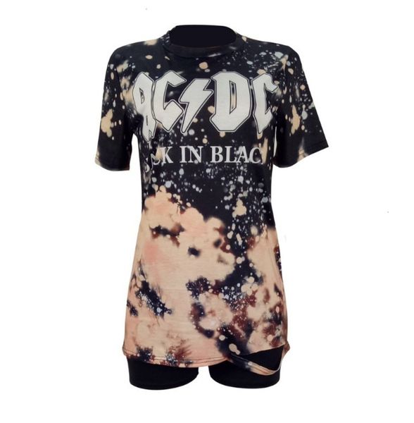 

t-shirt women's summer personalized positioning printing short sleeve uid5, White