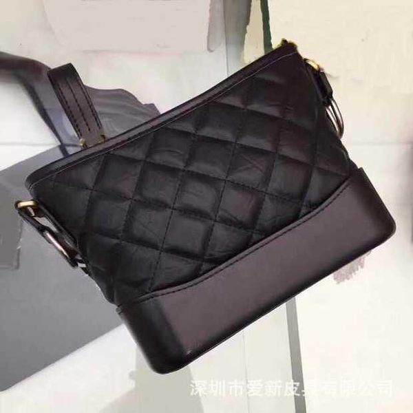 

evening bags style leather women's bag single shoulder crossbar cowhide chain difference vagrant square