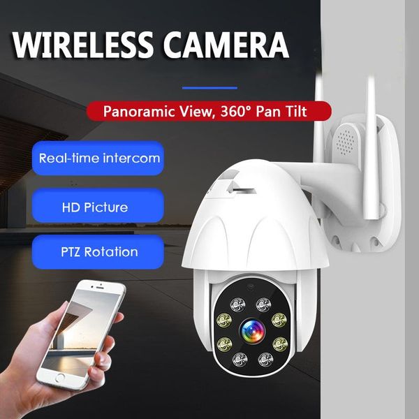 

outdoor waterproof wifi ptz pan tilt 1080p hd security ip ir camera night vision pir surveillance wireless cameras