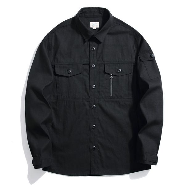 

plaid military men's long sleeve retro casual shirt mens shirts men dress, White;black