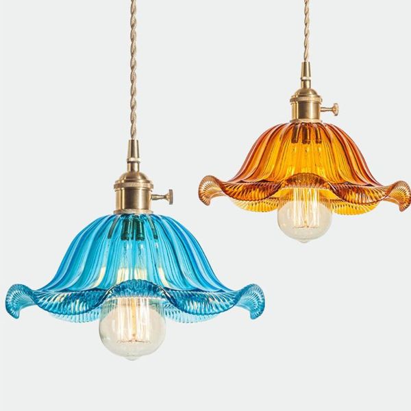 

pendant lamps brass glass light nordic creative minimalist single head e27 lamp for restaurant bar balcony cafe