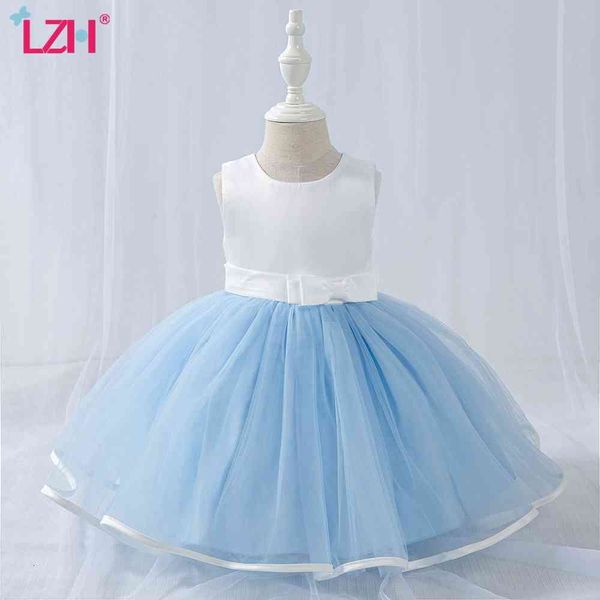 

girl's lzh kids clothing new bowknot dresses infant girl custumes baby girls clothes for lace tutu princess dress 1023, Red;yellow