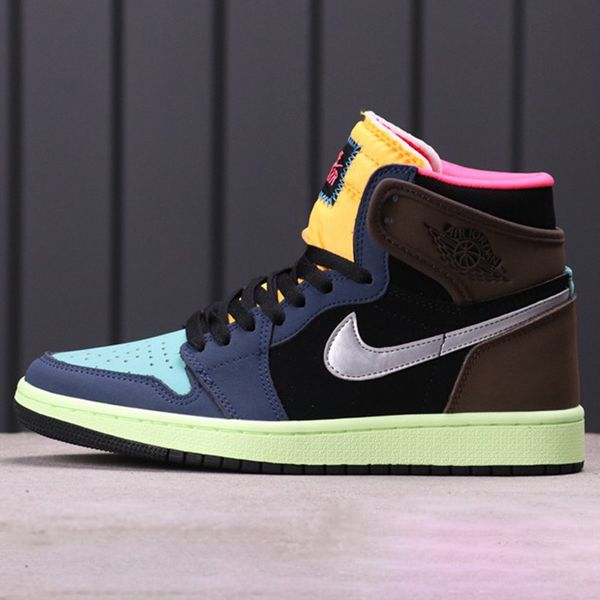

nike air retro jordan 1 jumpman high mid baketball shoes designer sport sneakers army rust shadow 3 white university blue black trainers