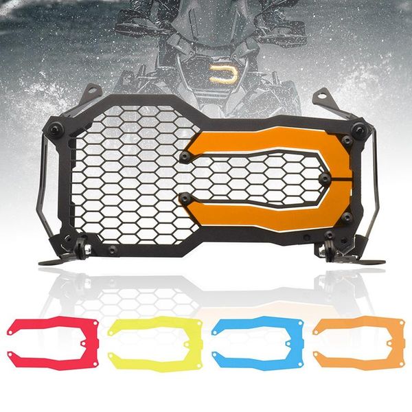 

pedals motorcycle headlight grille guard covers light bracket with 4 coloer for r1200gs r1250gs