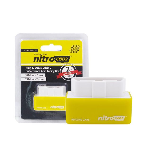 

code readers & scan tools 50pcs nitro obd2 ecoobd2 ecu chip tuning box plug driver nitroobd2 eco for benzine diesel car 15% fuel save more p